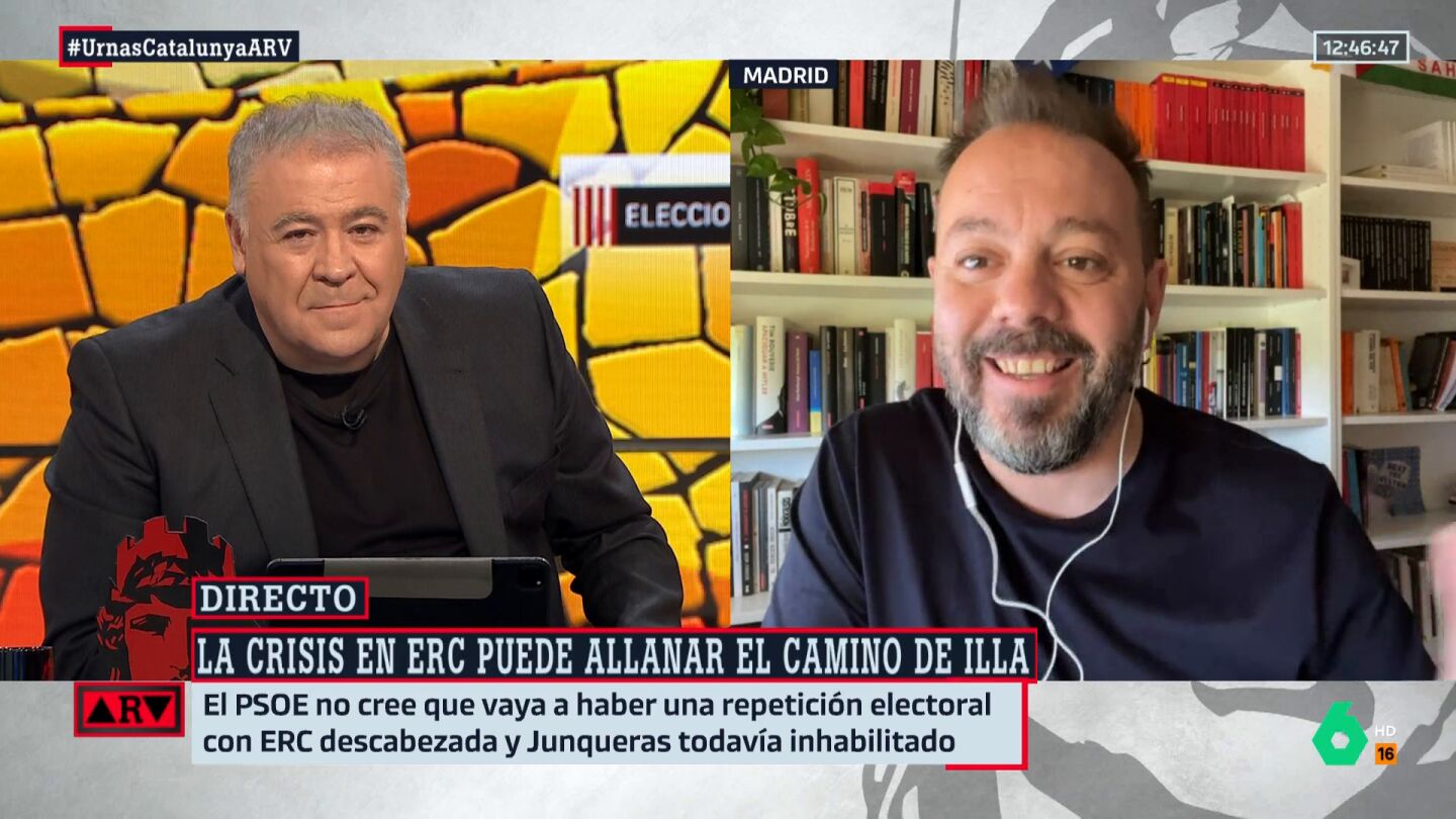 La previsi&oacute;n de Maestre para el futuro gobierno en Catalu&ntilde;a: "Salvador Illa ser&aacute; president" 