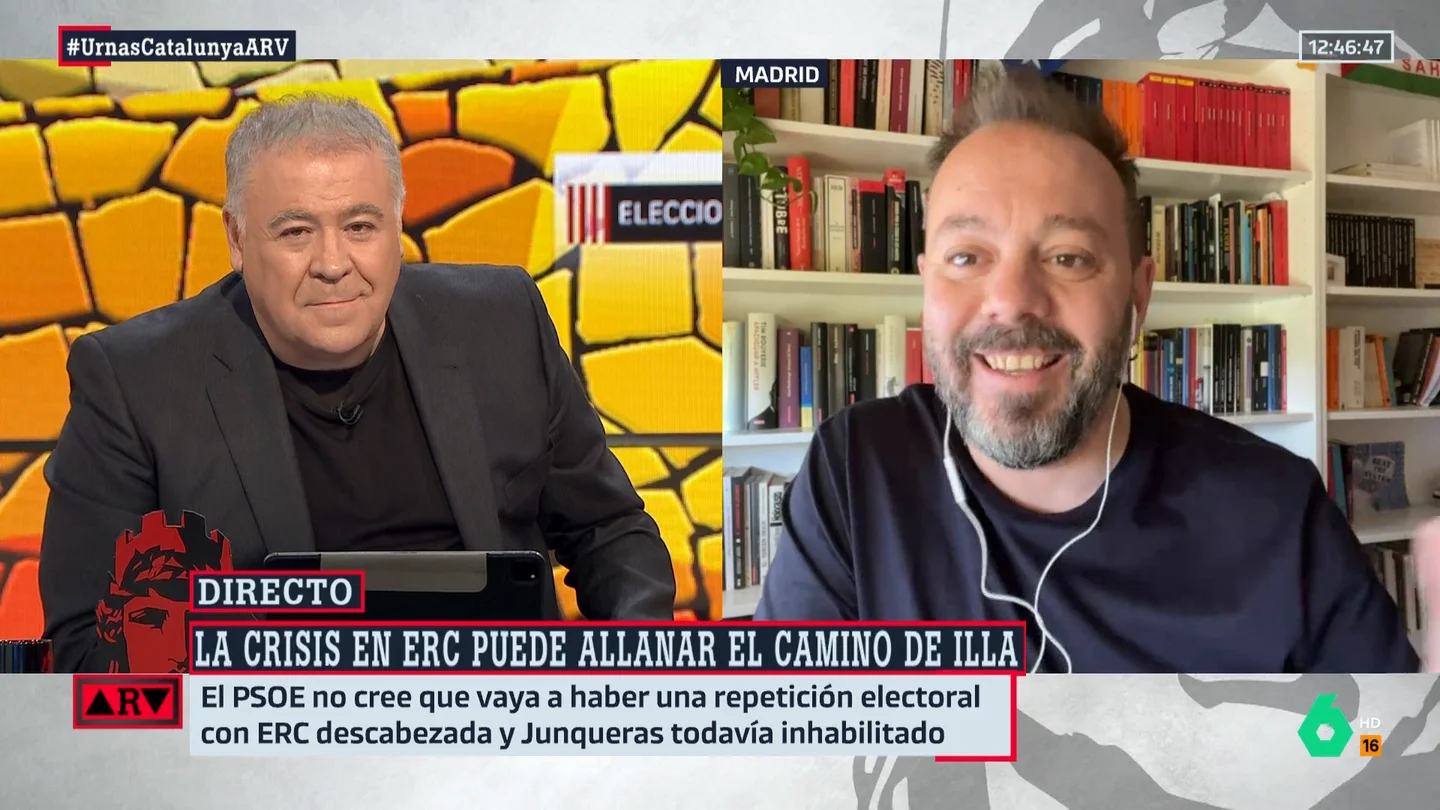 La previsión de Maestre para el futuro gobierno en Cataluña: "Salvador Illa será president" La previsión de Maestre para el futuro gobierno en Cataluña: "Salvador Illa será president"