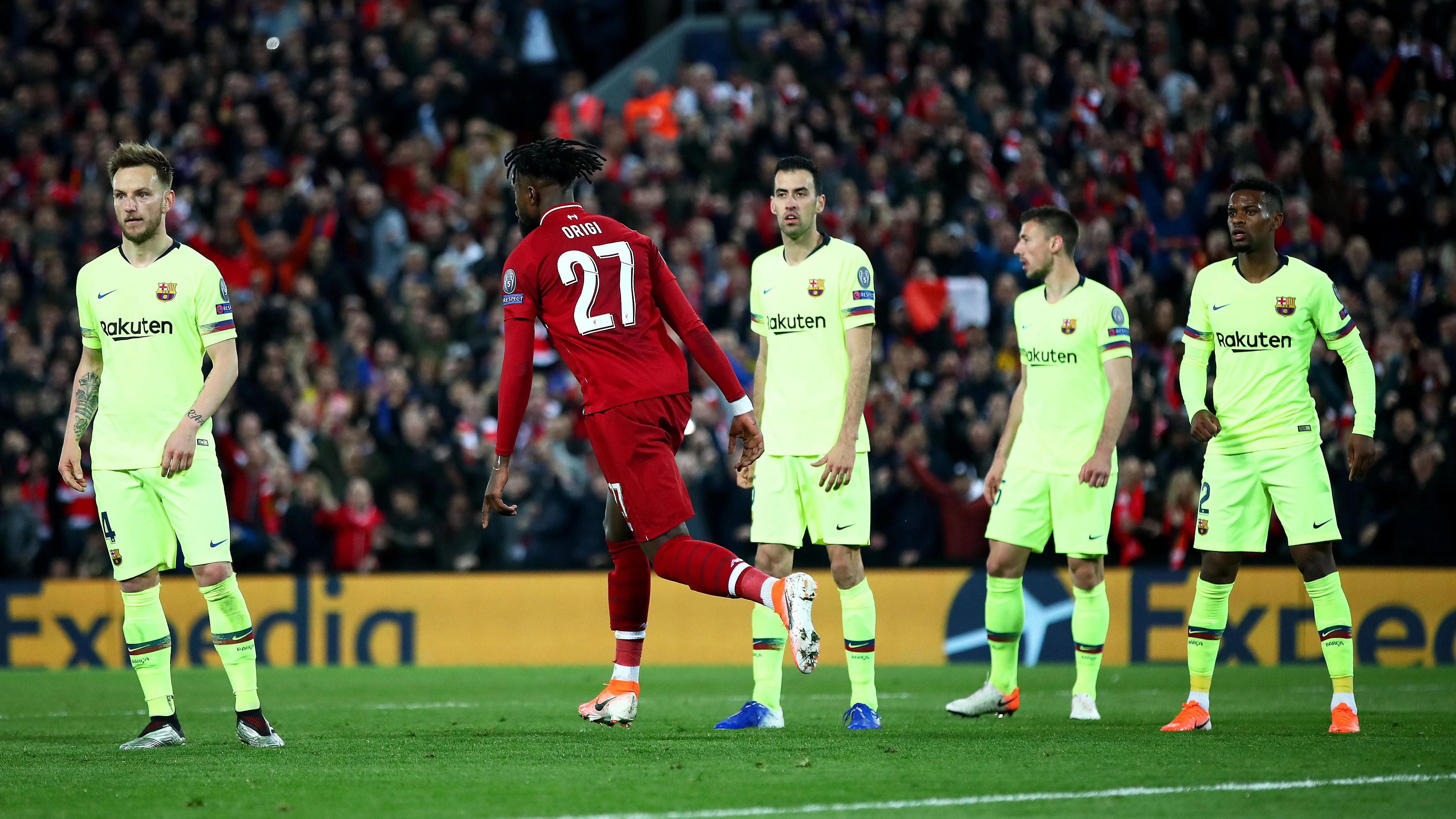 Gol de Origi ante el Barça