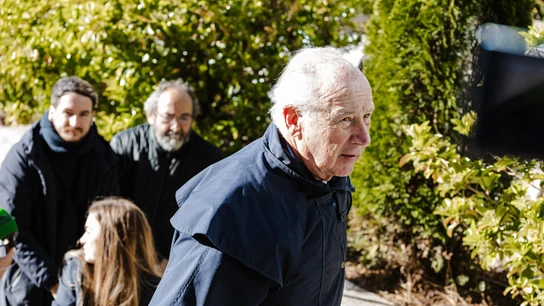 El exvicepresidente del Gobierno Rodrigo Rato a su llegada a un juicio en la Audiencia Provincia. El exvicepresidente del Gobierno Rodrigo Rato a su llegada a un juicio en la Audiencia Provincia.