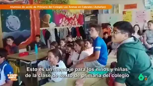 Así reaccionan los niños de Asturias al vídeo de Estopa en el que les invitan a su concierto