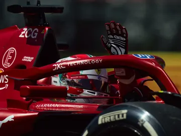 Charles Leclerc y Ferrari lanzan su desafío en los libres de Imola Charles Leclerc y Ferrari lanzan su desafío en los libres de Imola