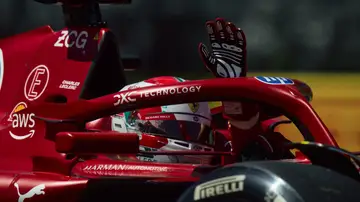 Charles Leclerc y Ferrari lanzan su desafío en los libres de Imola