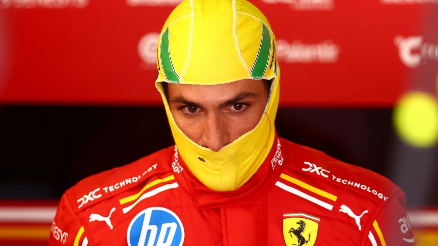 Carlos Sainz, cabizbajo Carlos Sainz, cabizbajo