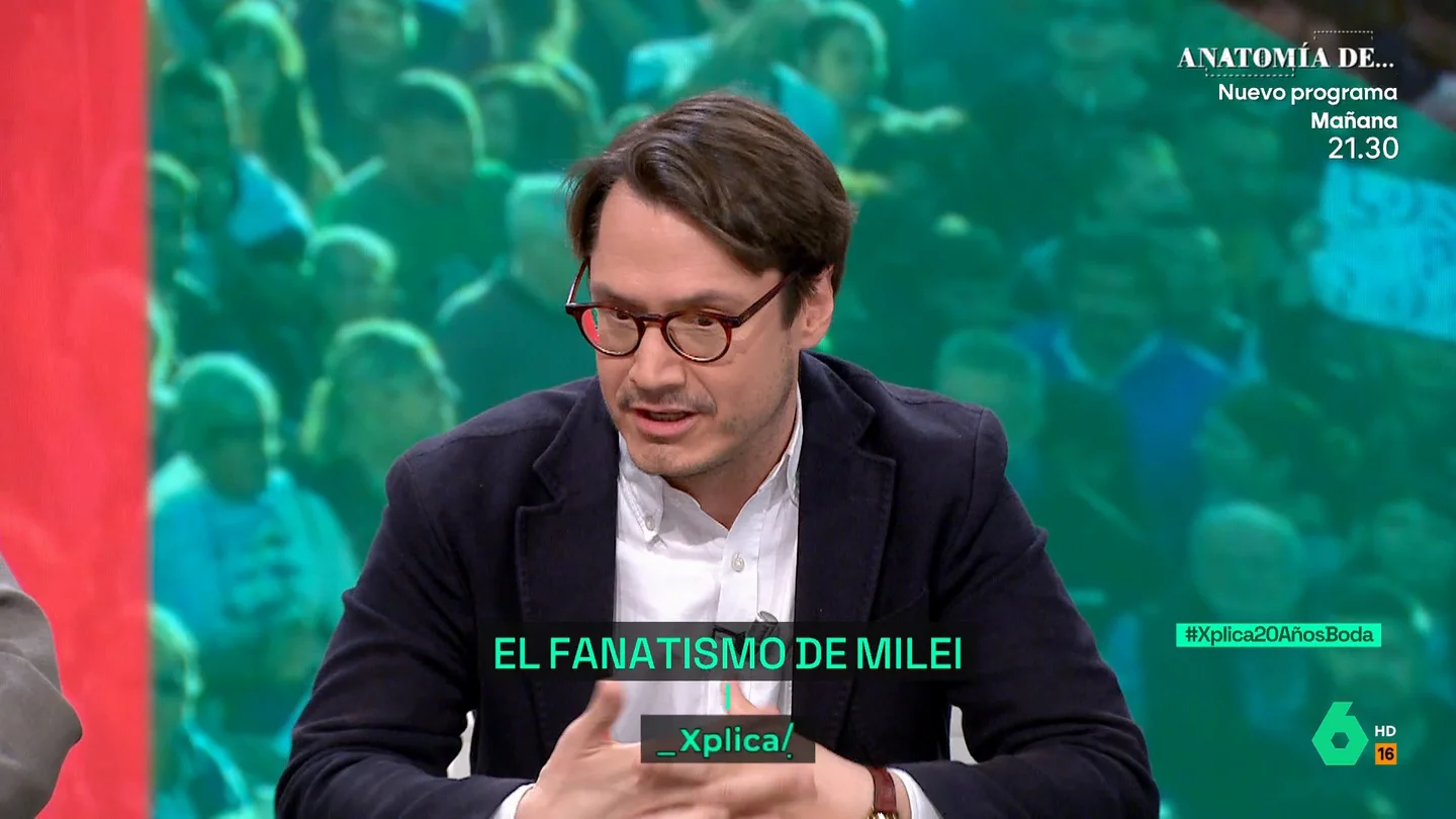 Martín Bianchi en laSexta Xplica Martín Bianchi en laSexta Xplica