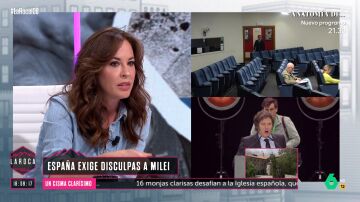 Mamen Mendizábal, sobre Milei: "Le han utilizado de ponente de la ultraderecha eurovisiva"