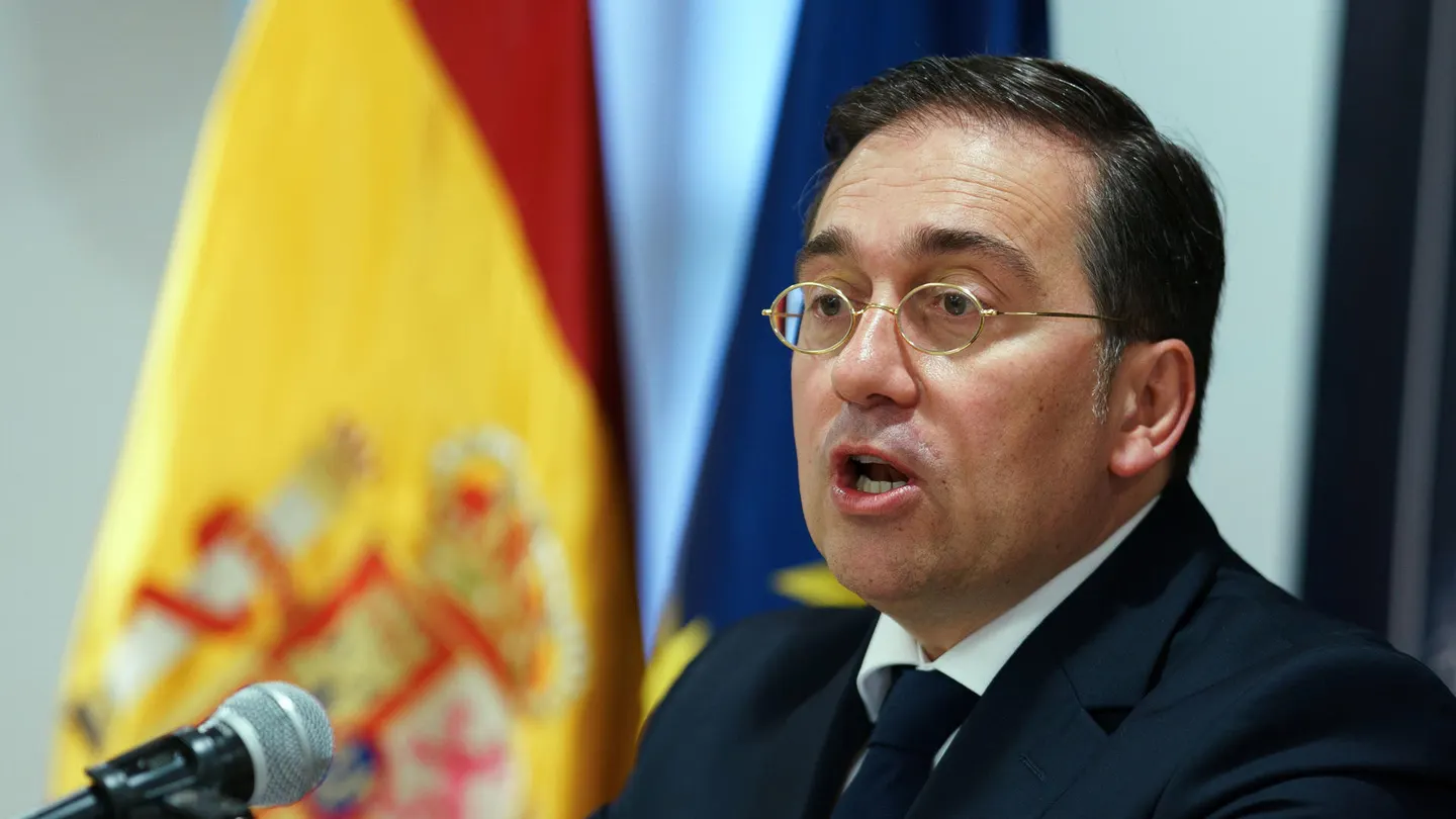 El ministro español de Asuntos Exteriores, José Manuel Albares, El ministro español de Asuntos Exteriores, José Manuel Albares,