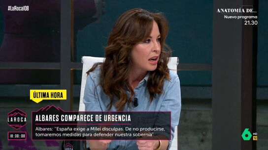 La reflexi&oacute;n de Mamen Mendiz&aacute;bal sobre la intervenci&oacute;n de Milei: "Le va la salsa. Buscaba ruido y pol&eacute;mica"