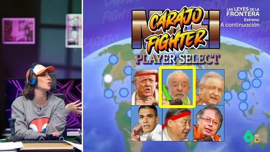 De Xi Jinping a Lula da Silva: Cristina Gallego se 'enfrenta' a todos los enemigos de Milei en 'Carajo Fighter' De Xi Jinping a Lula da Silva: Cristina Gallego se 'enfrenta' a todos los enemigos de Milei en 'Carajo Fighter'