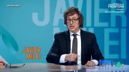 'Javier Milei', sobre la intervención a distancia de Meloni: "Tenía el finde ocupado. No para de condenar el aborto y expulsar a los inmigrantes" 'Javier Milei', sobre la intervención a distancia de Meloni: "Tenía el finde ocupado. No para de condenar el aborto y expulsar a los inmigrantes"