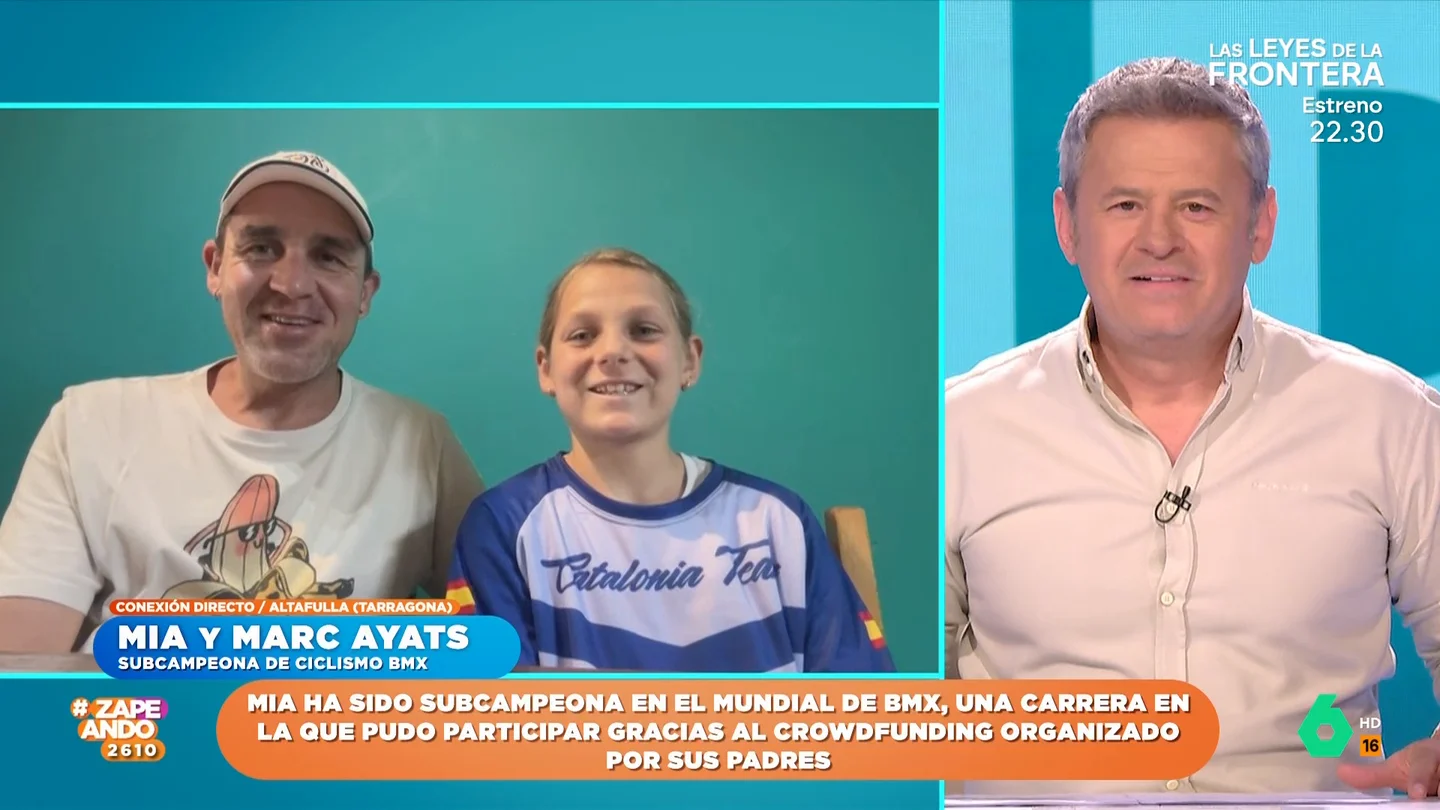 Mia Ayats se proclama subcampeona del mundo de BMX con 11 años y termina en las pantallas de Times Square Mia Ayats se proclama subcampeona del mundo de BMX con 11 años y termina en las pantallas de Times Square
