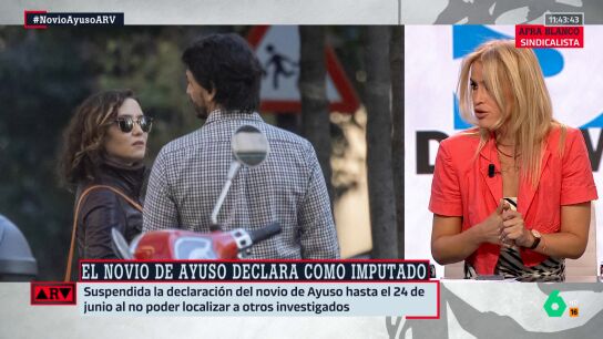 Afra Blanco, tras reconocer la pareja de Ayuso los delitos que se le imputan: "Ella sigue diciendo que no hay fraude"