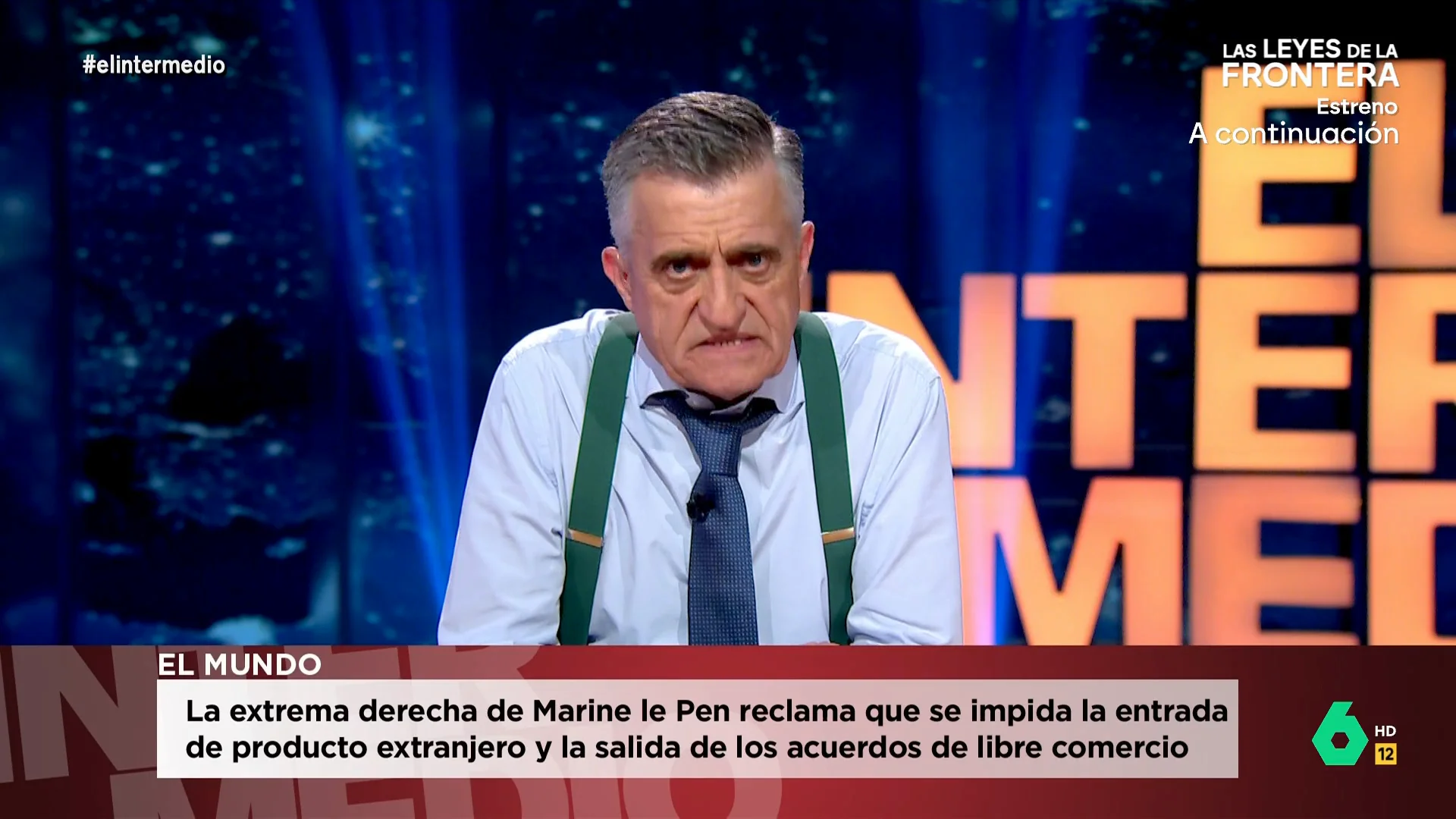 Wyoming, a Vox tras querer Le Pen impedir entrar productos agrícolas a Francia: "No creo que a los agricultores les haga gracia"