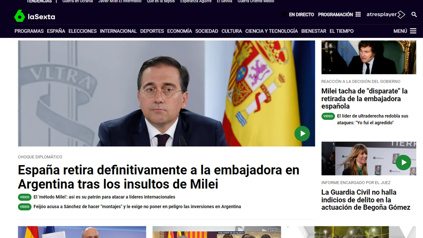 Portada de laSexta del martes 21 de mayo de 2024 Portada de laSexta del martes 21 de mayo de 2024