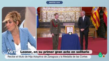 La reflexión de Cristina Pardo sobre la monarquía: "Letizia es la única que ha elegido estar ahí metida"