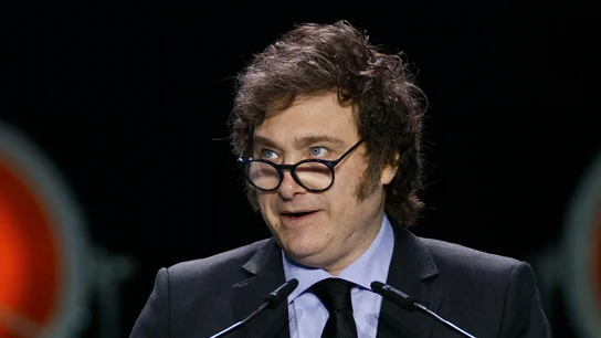 El presidente de Argentina, Javier Milei El presidente de Argentina, Javier Milei