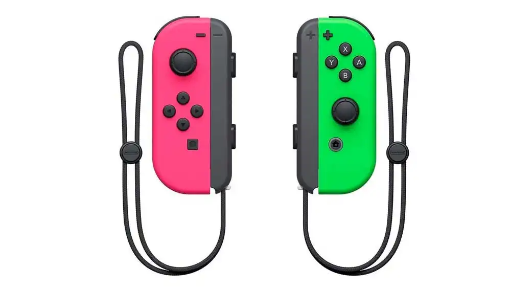 Nintendo Par Joy-Con verde y rosa Nintendo Par Joy-Con verde y rosa