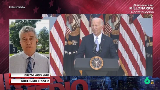 Así ve Guillermo Fesser el descontento de EEUU con Trump y Biden Guillermo Fesser explica que el apoyo de Estados Unidos a Israel "le va a pasar factura a Biden" y comparte una encuesta electoral en la que se habla de "desastre" del actual presidente norteamericano en varios estados clave.
