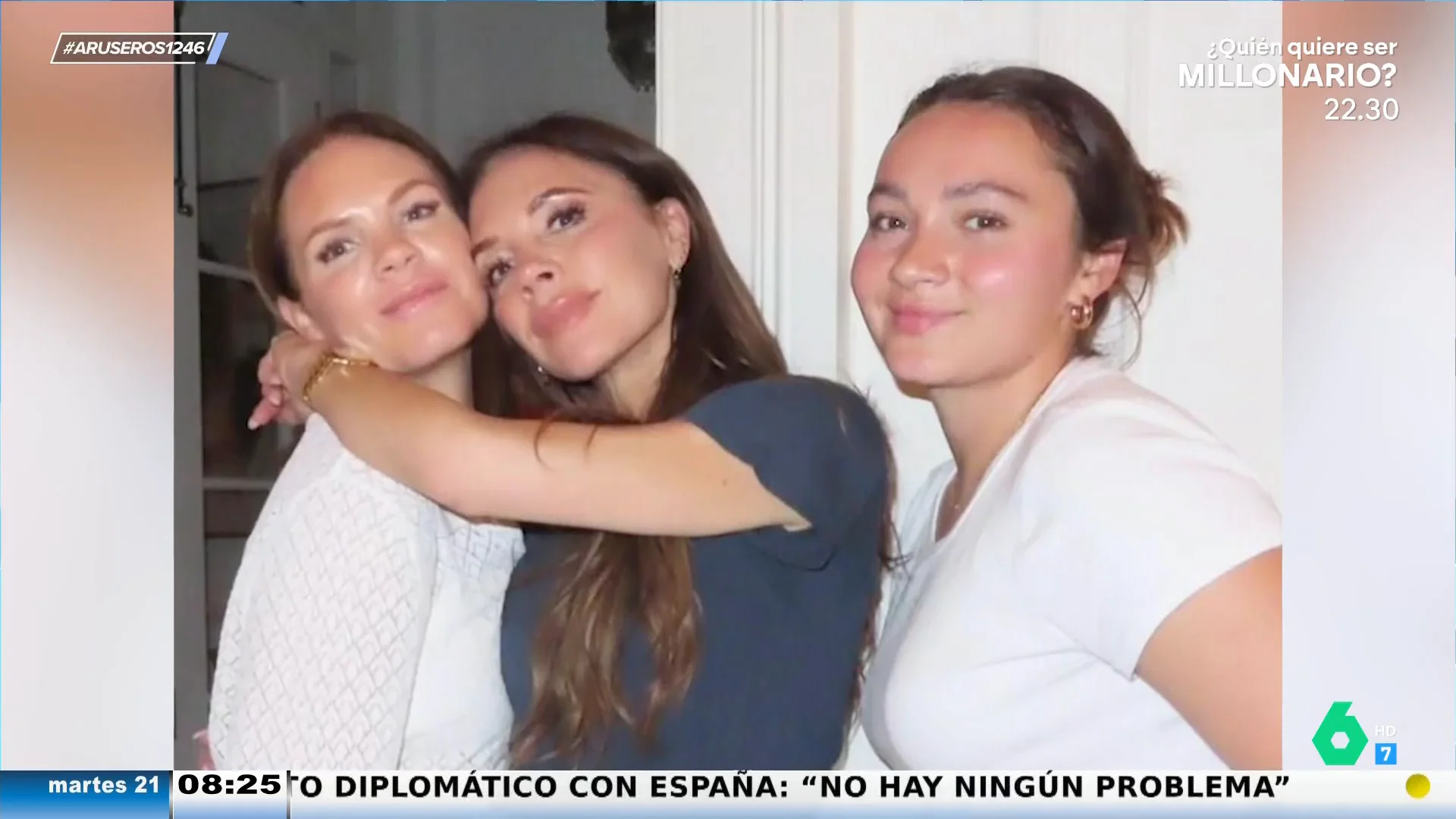 Victoria Beckham y su hermana Louise Adams sorprenden por su gran parecido en esta foto inédita