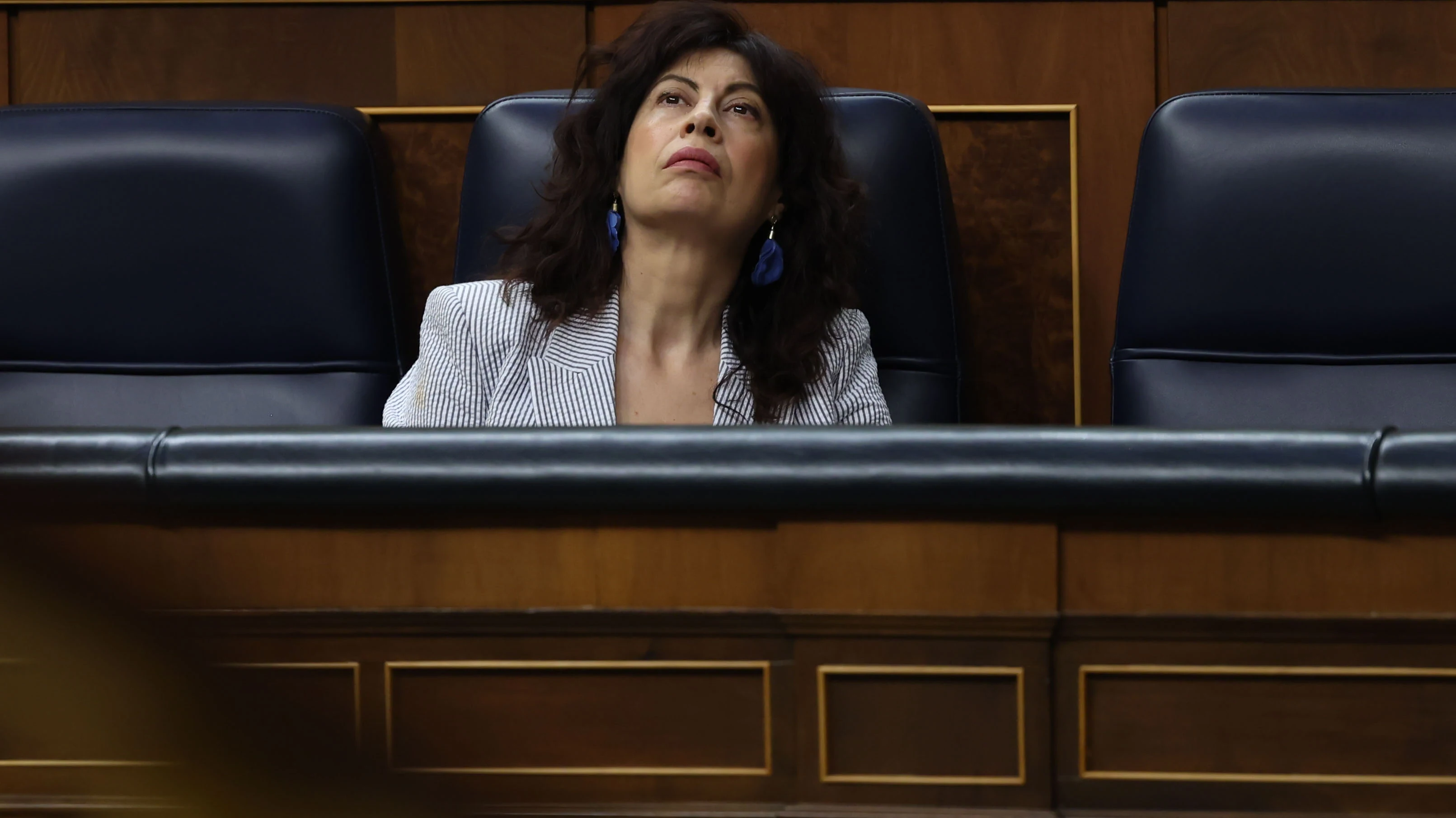 La ministra de Igualdad, Ana Redondo, en el Congreso de los Diputados