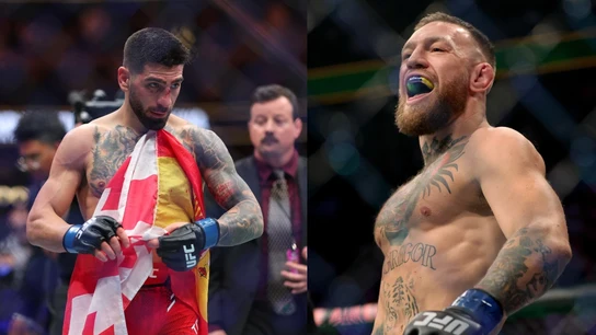 Ilia Topuria y Conor McGregor Ilia Topuria y Conor McGregor
