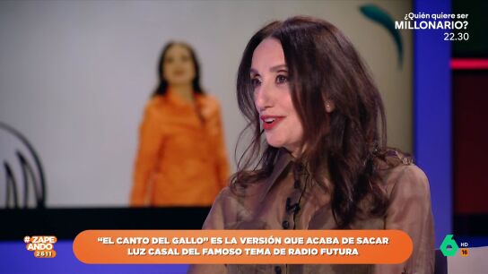 Luz Casal recuerda una de las cosas m&aacute;s surrealistas que ha vivido durante una actuaci&oacute;n