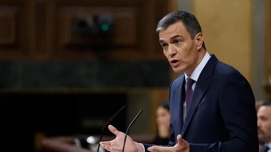 Sánchez, contra la "máquina del fango" de PP y Vox. Sánchez, contra la "máquina del fango" de PP y Vox.