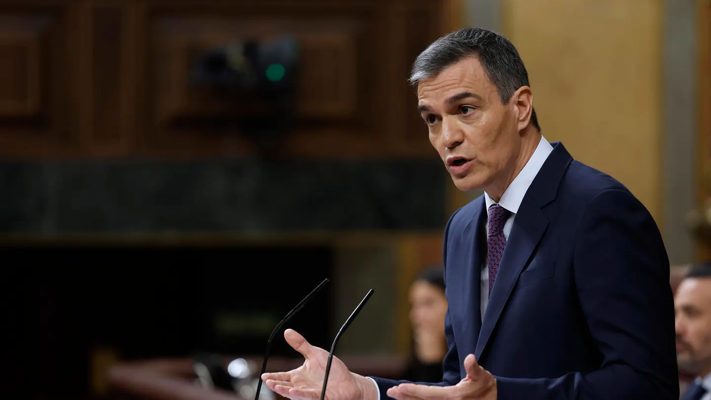 Sánchez, contra la "máquina del fango" de PP y Vox. Sánchez, contra la "máquina del fango" de PP y Vox.