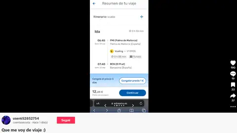 Compra un billete de avión por 21 céntimos Compra un billete de avión por 21 céntimos