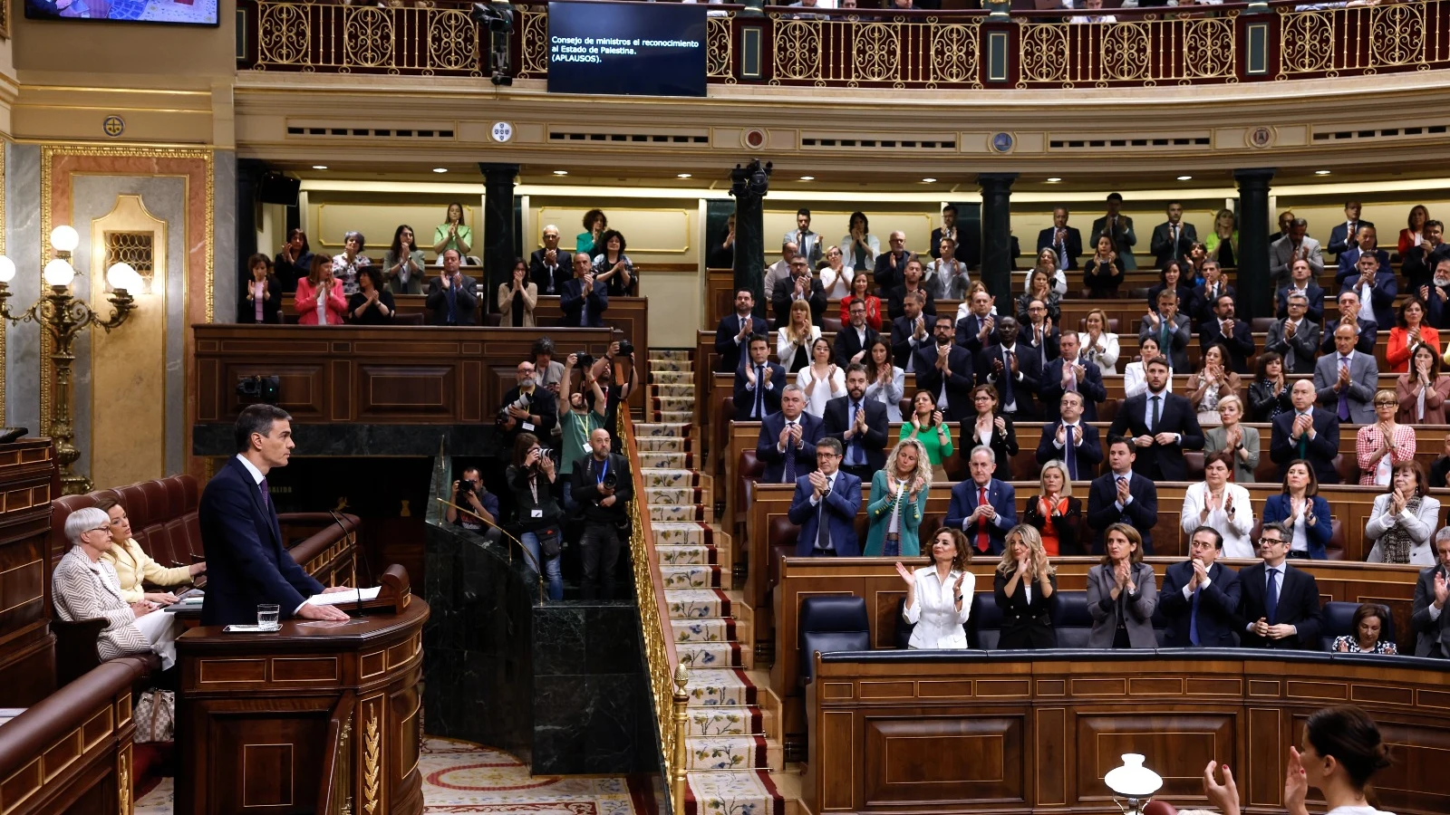 Sánchez anuncia que el Consejo de Ministros aprobará el reconocimiento de Palestina como Estado