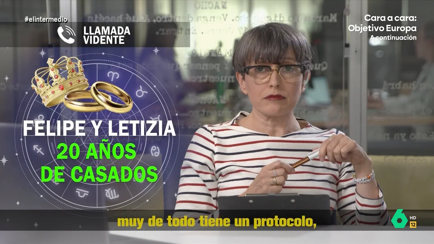 Una vidente, a Thais Villas sobre la relación entre Letizia y el emérito: "Lo que le hace cada vez que habla con él es cabrearla" Una vidente, a Thais Villas sobre la relación entre Letizia y el emérito: "Lo que le hace cada vez que habla con él es cabrearla"
