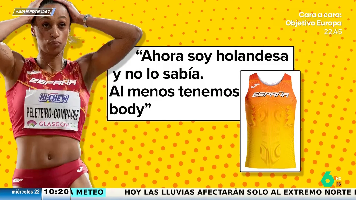 Ana Peleteiro estalla contra la equipación de España para los JJOO: "Ahora soy holandesa y no lo sabía" Ana Peleteiro estalla contra la equipación de España para los JJOO: "Ahora soy holandesa y no lo sabía"