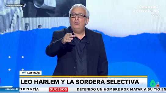 Leo Harlem, sobre la falta de oído de los abuelos: "Dejan de percibir lo que no le interesa, se llama sordera selectiva" Leo Harlem, sobre la falta de oído de los abuelos: "Dejan de percibir lo que no le interesa, se llama sordera selectiva"