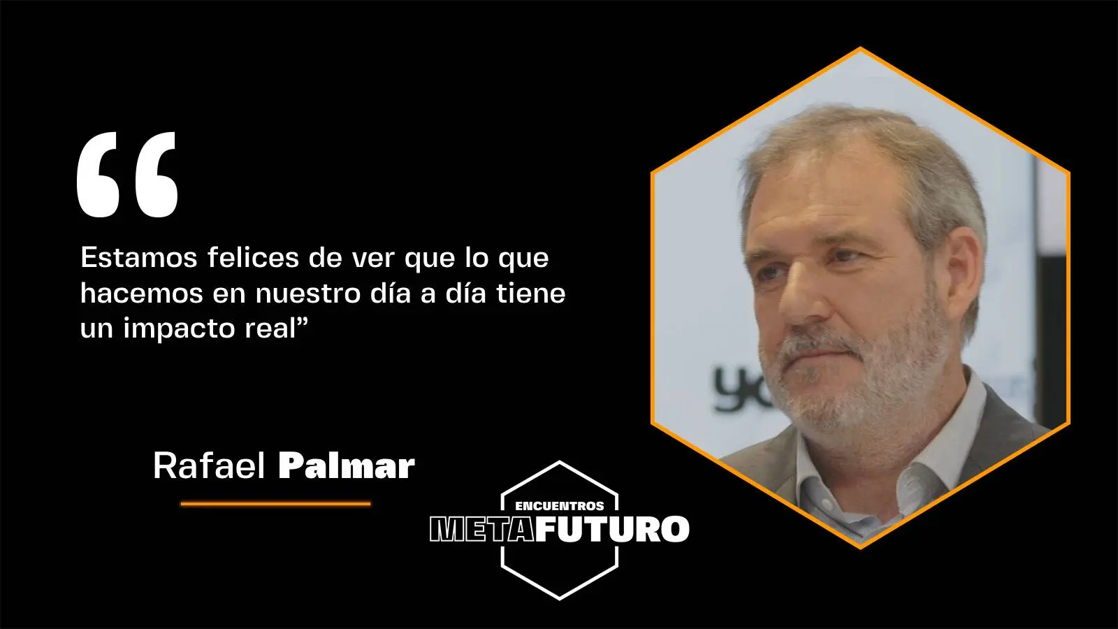 Rafael Palmar, responsable de Calidad en MasOrange