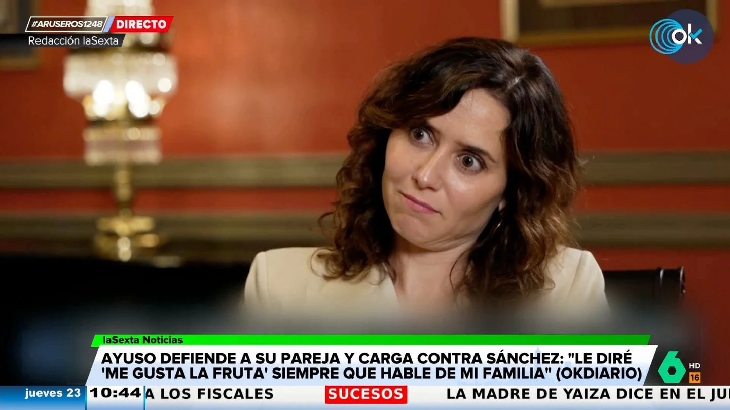 La presidenta madrileña, Isabel Díaz Ayuso La presidenta madrileña, Isabel Díaz Ayuso