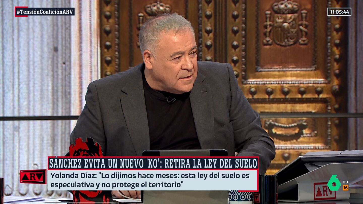 ARV- Ferreras ve "imposible" que el PP apoye la reforma de la Ley del Suelo: "Hay tantas posibilidades como que lo haga Milei"