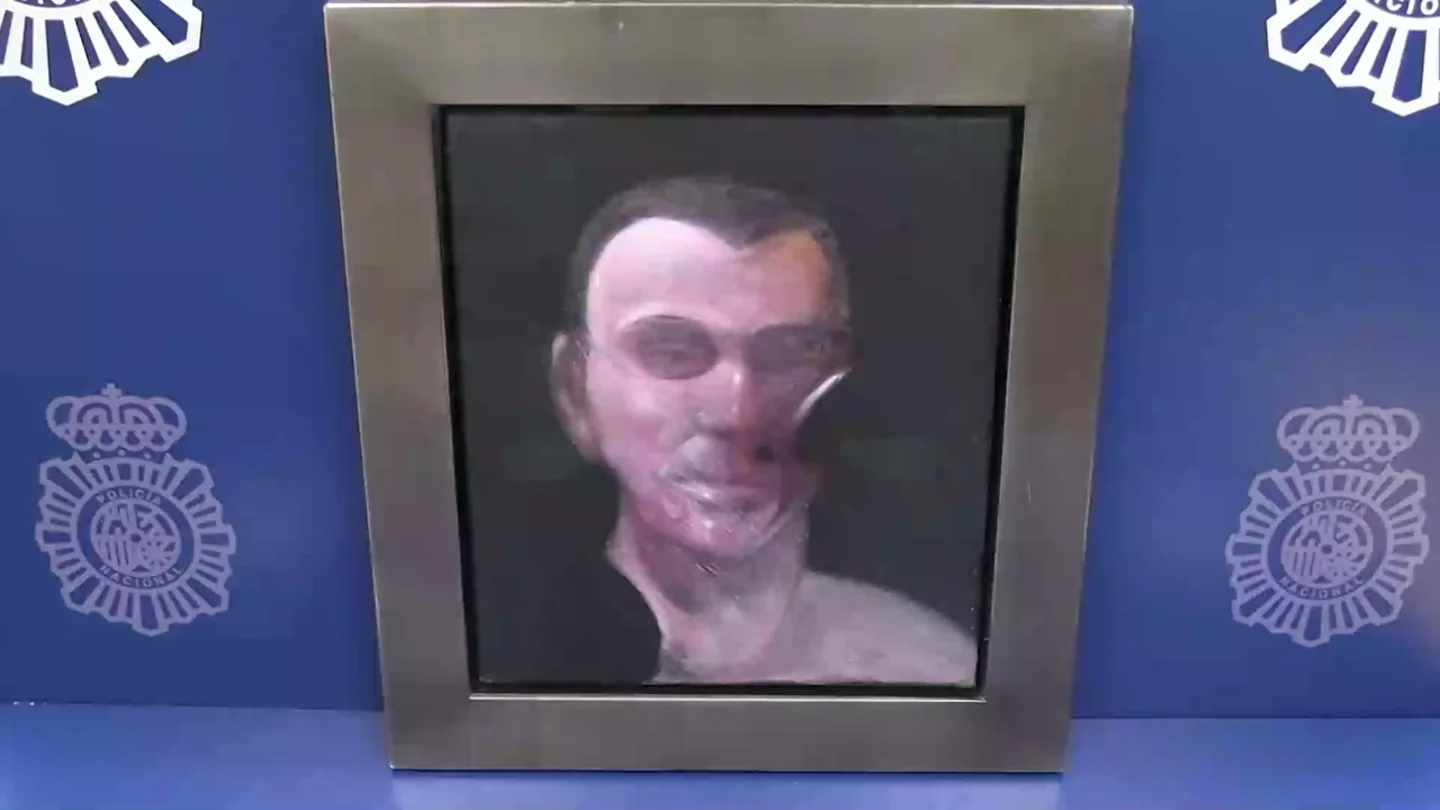 La Policía recupera el cuadro de Francis Bacon valorado en cinco millones de euros que fue robado en 2015 La Policía recupera el cuadro de Francis Bacon valorado en cinco millones de euros que fue robado en 2015