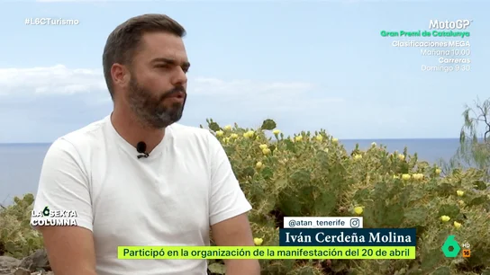 Los canarios piden "límites" al turismo sin control: "Se lleva el 80% del beneficio, deja sueldos precarios y consecuencias sobre el territorio" Los canarios piden "límites" al turismo sin control: "Se lleva el 80% del beneficio, deja sueldos precarios y consecuencias sobre el territorio"