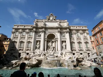 Fontana de Trevi. Roma (Italia) Fontana de Trevi. Roma (Italia)