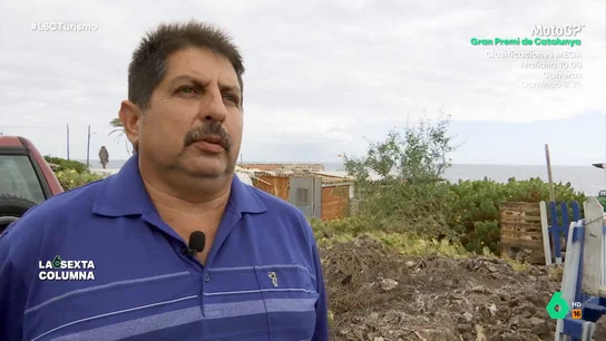 La precaria situación de un vecino de canarias La precaria situación de un vecino de canarias