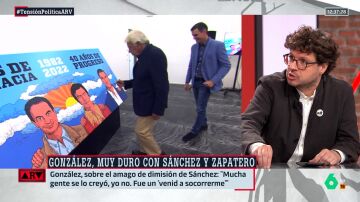 ARV- Fernando Berlín, sobre Felipe González: "Creo que sabe dirigir muy bien sus mensajes a la derecha"