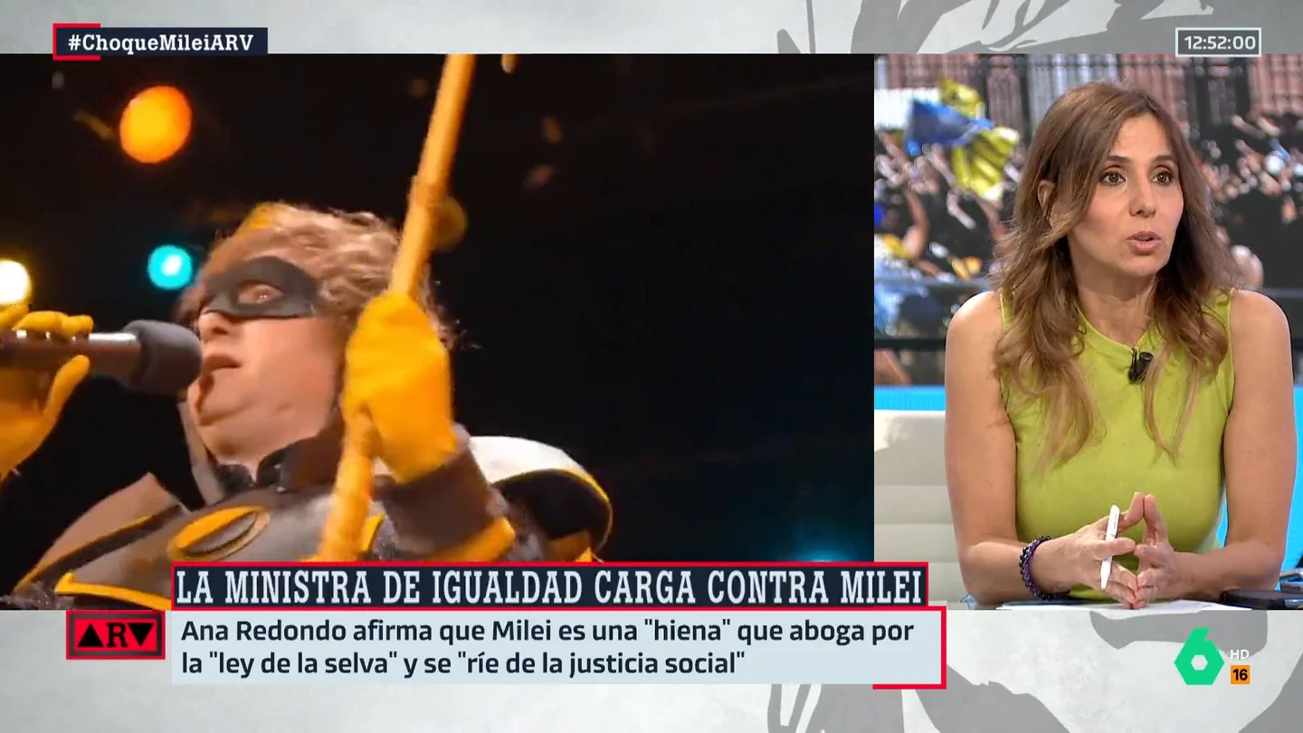 ARV- Carmen Morodo reflexiona sobre el choque entre España y Argentina: "¿Dónde está el adulto en la mesa?" ARV- Carmen Morodo reflexiona sobre el choque entre España y Argentina: "¿Dónde está el adulto en la mesa?"