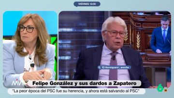 MVT - Angélica Rubio: "La pregunta es si Felipe González es de izquierdas"