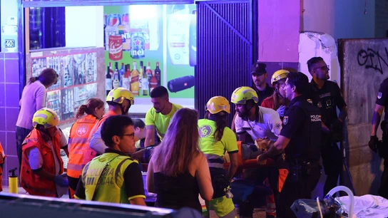 Los vecinos de Palma exigen un mayor control a las viviendas convertidas en locales de ocio tras el derrumbe Los vecinos de Palma exigen un mayor control a las viviendas convertidas en locales de ocio tras el derrumbe