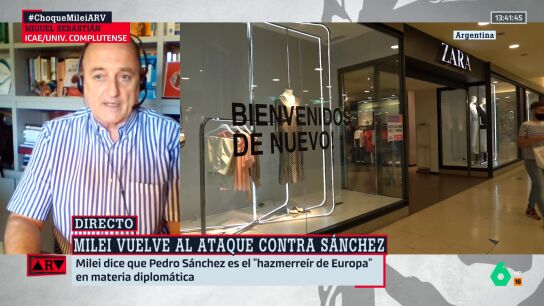 ARV- &iquest;El conflicto entre S&aacute;nchez y Milei puede afectar a las empresas espa&ntilde;olas? Miguel Sebasti&aacute;n responde