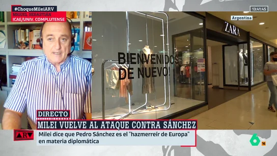 ARV- ¿El conflicto entre Sánchez y Milei puede afectar a las empresas españolas? Miguel Sebastián responde ARV- ¿El conflicto entre Sánchez y Milei puede afectar a las empresas españolas? Miguel Sebastián responde