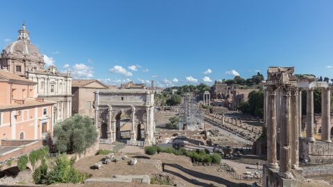 Foro romano. Roma. Italia