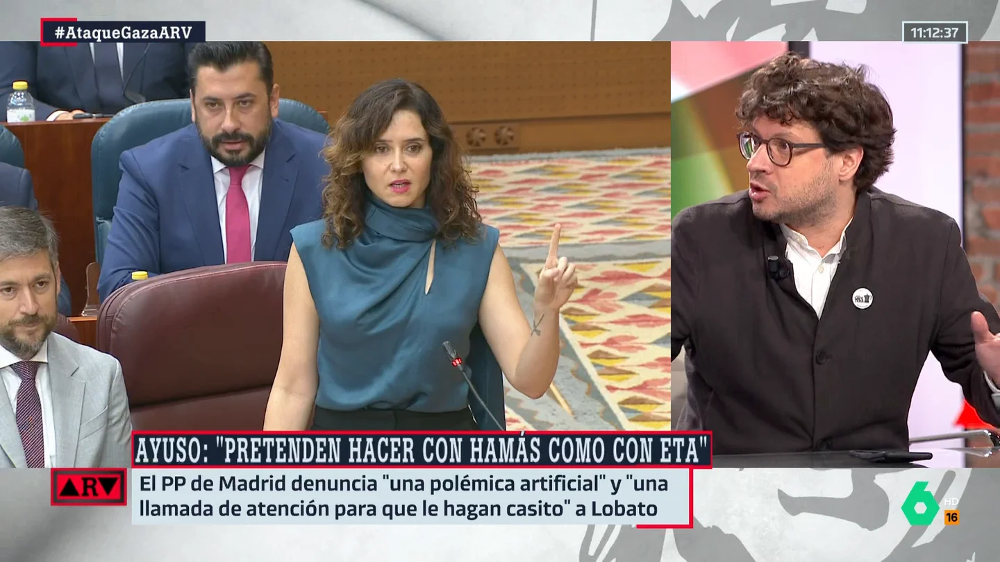ARV- Fernando Berlín señala cuál es la estrategia de Ayuso: "Cuanto más enturbies, menos se habla de esto" ARV- Fernando Berlín señala cuál es la estrategia de Ayuso: "Cuanto más enturbies, menos se habla de esto"