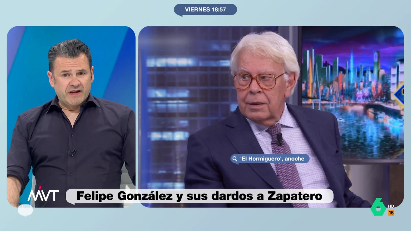 MVT - Iñaki López: "Felipe González es lo mejor que tiene el PP para ganar las elecciones europeas al PSOE MVT - Iñaki López: "Felipe González es lo mejor que tiene el PP para ganar las elecciones europeas al PSOE