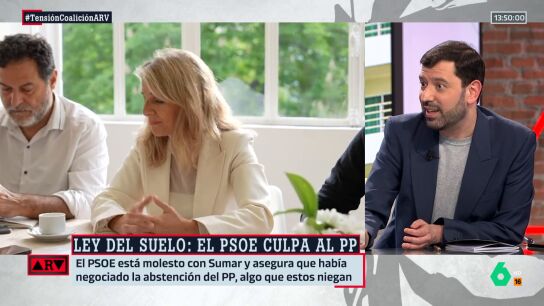 ARV- Valdivia se&ntilde;ala que tanto PSOE como Sumar descartan una "crisis de la coalici&oacute;n" 